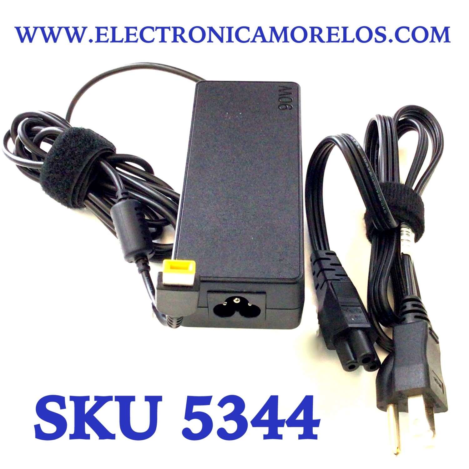 CARGADOR / ADAPTADOR DE FUENTE DE ALIMENTACION LENOVO / NUMERO DE PARTE SA10J20151 / IS13252 / 130202-11 / 00PC758 / 103.326WH / 0.1541WH / ENTRADA VCA 100-240V~1.5A / 50-60HZ / SALIDA VCD 20.0V⎓4.5A / 90.0W MODELO PA-1900-72 - Imagen 1